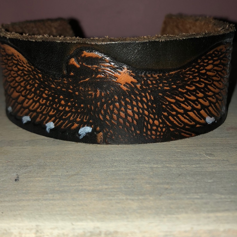 Leather bracelet